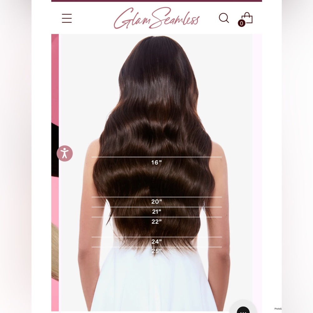 Glam seamless Human Hair Extensions - Picture 11 of 13